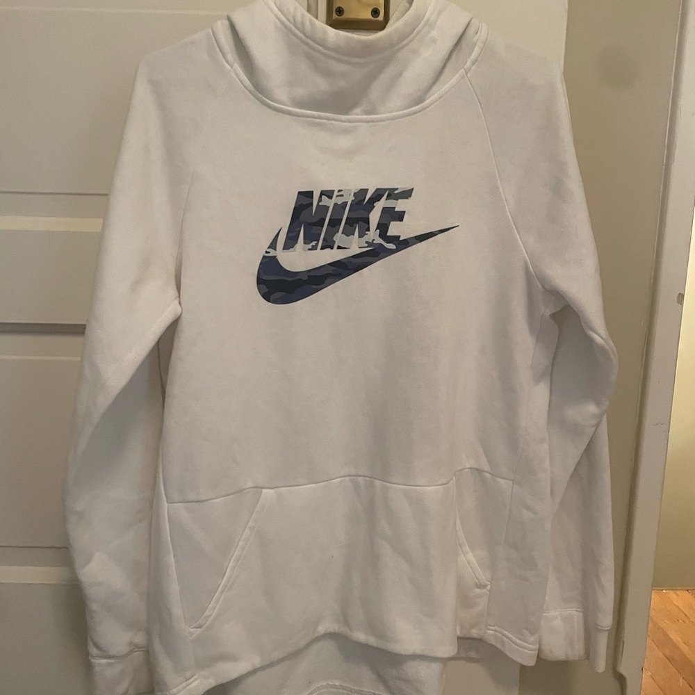 Nike White Hoodie